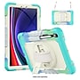 SaharaCase Raider Series Heavy Duty Case with Hand Strap for Galaxy Tab S10 FE /S9/S9 FE, Iridescent Blue, (TB00465)~#|#~CCCE6CBC-B83A-4EFC-8BFE58A32DF564BD_sc7