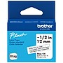 Brother P-touch Btag Label Tape, 1/2" x 13.1' (12mm x 4m), White on Clear (BTAG135)~#|#~CCD41B5C-7B33-4D41-8ECC0CA9FF701434_sc7