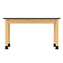 Diversified Woodcrafts Rectangular Science Lab Table, 54" x 24", Oak (P7206K30N)~#|#~CCD63A9F-24CE-4715-8F7247883E62E193_sc7