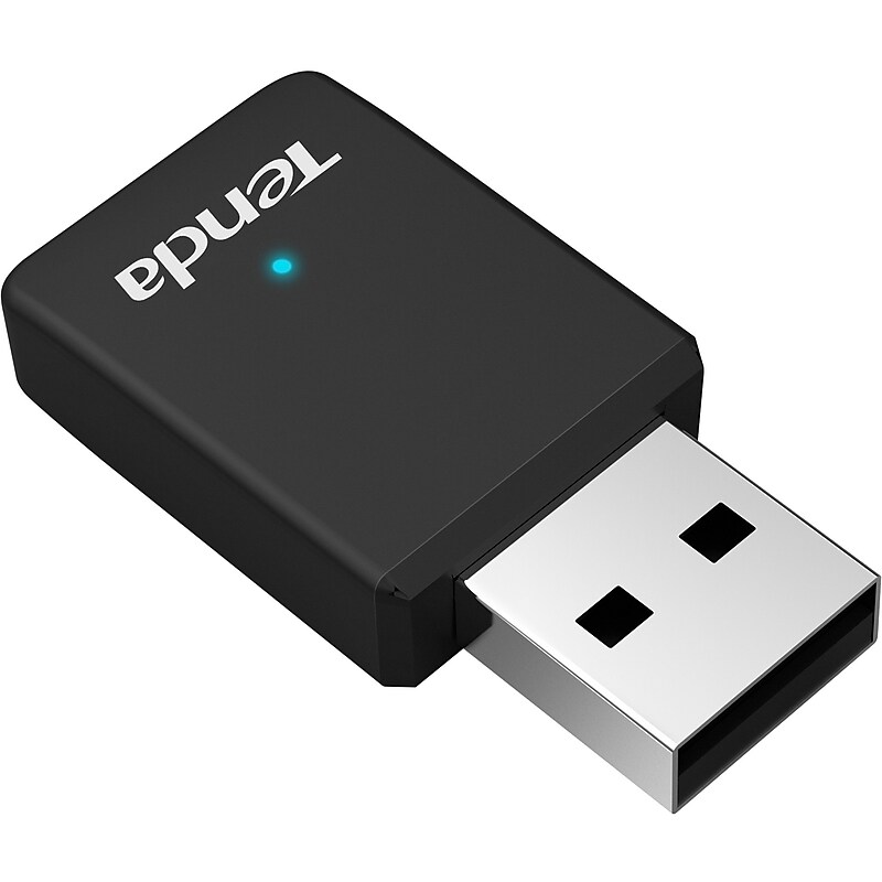 Tenda AC650 802.11ac 433Mbps Dual Band USB 2.0 Wireless Adapter (U9) image 1