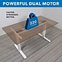 Mount-It! 55"W Electric Adjustable Standing Desk, Brown/White (MI-18068)~#|#~CCD76FA3-23A2-4719-BA991EA1B17794FF_sc7