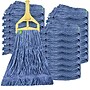 BISON LIFE Kleen Handler Blend String Wet Mop Head, 20 oz., Blue, 24/Pack (BPES-LEM-BD-BL-20-1-24A)~#|#~CCD79E37-1D82-4F45-A6F76D3AA4D97302_sc7