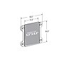 Azar Sign Holder, 5.5" x 8.5", Wall Mounted, Vertical, Clear Acrylic, 2/Pack (106626)~#|#~CCDAB4A6-D1B3-4E33-8EFCB9C560092D22_sc7