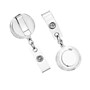 Staples Badge Reels, 33" Retractable Cord Length, Vinyl/Metal, Translucent, 25/Pack (18916/3748085)~#|#~CCDE4AE4-9813-4DE0-8A854001EAAA1CF5_sc7