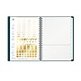 2026 Blue Sky Day Designer Peacock 5.875" x 8.625" Weekly & Monthly Personal Organizer, Plastic Cover, Blue (155641)~#|#~CCE012EE-1049-4518-86E707713895ECB4_sc7