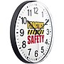 Infinity Instruments Prosaic 12" Quartz Wall Clock, Plastic Case, Battery Powered (14529BK-4587)~#|#~CCF0AEDE-C396-4F1D-A00B7FDEEE6842C4_sc7