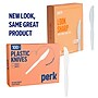 Perk™ Polystyrene Knife, Heavy-Weight, White, 100/Pack (PK56403)~#|#~CCF1A61C-89D2-4A8E-8BEC4877777F93D6_sc7