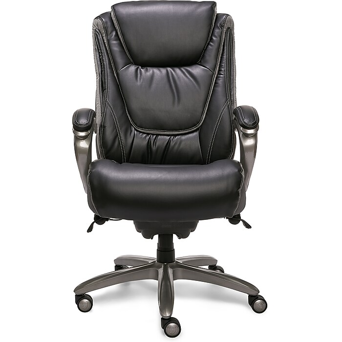 Serta Big & Tall Ergonomic Bonded Leather Swivel Executive Chair