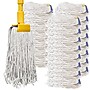 BISON LIFE Kleen Handler Cotton String Wet Mop Head, White, 24/Pack (BPES-CEM-CO-N-16-1-24A)~#|#~CCF564CE-CB64-4066-956ED9E6386446C8_sc7