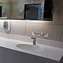 Cosco Employee Must Wash Hands Sign, 2" x 8", Red/White (098002)~#|#~CCF7BE7D-BCBD-4526-9D65CD0AA58C1C47_sc7