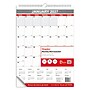 2027 Staples 12" x 17" Monthly Wall Calendar, White/Red/Gray (ST53913-27)~#|#~CCFB5035-4B53-4415-85A9B3EE1DBA63A3_sc7