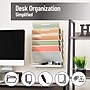 Mind Reader 5-Compartment Mountable Plastic Vertical File Storage, Beige (WALLANCH-BEI)~#|#~CD06E9F0-3844-40F5-B8DCC9F252DEFEB1_sc7