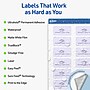 Avery Rectangle Laser Multipurpose Labels, 1" x 2", White, 2400/Box (19479399247)~#|#~CD08787D-5B15-404C-AC602FE3D878B151_sc7