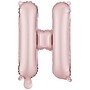 Party City (Air-Filled) 16" "H" Foil Balloon, Dusty Rose (AM 1 100075-92)~#|#~CD0AE1C6-A67C-4431-97B37020F49C267D_sc7