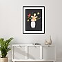 Amanti Art Floral on Black II by Pamela Munger Wood Framed Wall Art Print, 33" x 41" (A42677336409)~#|#~CD142628-E0F0-4C2D-A716725FD150741D_sc7