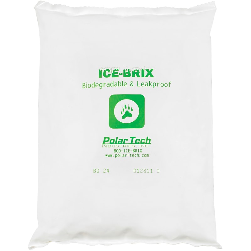 Ice-Brix Moisture Resistant Cold Pack, 24 oz., 8" x 6", 24/Carton (IBB24) image 1