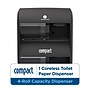 Georgia-Pacific Compact Quad 4-Roll Coreless Toilet Paper Dispenser, Black (56744B)~#|#~CD1DB046-9E1C-4F93-81228B74F8BFB659_sc7