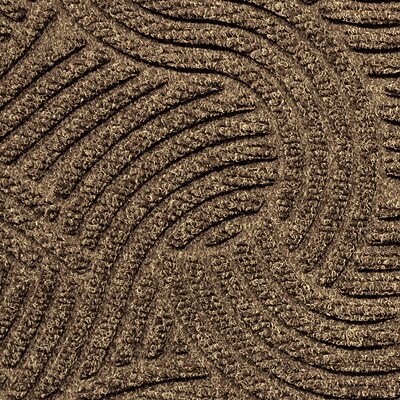 M + A Matting WaterHog Plus Commercial Wiper/Scraper Entrance Floor Mat, Cleated, 4′ x 8′, Khaki (1857648090) Sansujyuku sansujyuku.com