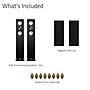 Fluance Reference High Performance 3-Way Floorstanding Loudspeakers with 8" Subwoofers, Black Ash, 2/Pair~#|#~CD295B4B-90A4-4899-B447FE684EB3EA35_sc7