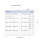 2025-2026 Blue sky 3.63" x 6.13" Monthly Planner, Plastic Cover, Charcoal Metallic (150843)~#|#~CD2C3784-1D65-4ECB-8479A61849135661_sc7