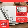 Staples 3" 3-Ring Better Binder, D-Ring, White (ST55887-CC)~#|#~CD2F37F4-0B27-424B-AFBFE416CEF6DD89_sc7