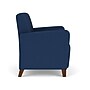 Lesro Ravenna Oversize Vinyl Guest Chair, Patriot Plus Imperial Blue/Walnut Wood (RV1201.FWL-01PPIB)~#|#~CD3011FA-8A5A-408A-B27C9745D9C26CAE_sc7