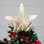 Nearly Natural 24-in Pre-Lit Fiber Optic Cosmopolitan Star Topped Artificial Christmas Tree with Decorative Planter (T4749)~#|#~CD366B63-655C-4A43-899537A6BFDC84E7_sc7
