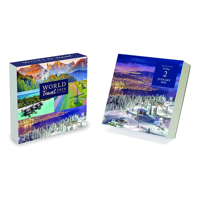 2026 TF Publishing 5.25" x 5.25" Daily Day-to-Day Calendar, (26-3026) image 1