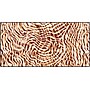 DENY Designs Waves Modern Wild Ap by Marta Barragan Camarasa Anti-Slip Polyester Desk Pad, 15.5" x 31.5", Brown/White~#|#~CD3B177F-680A-4BB3-B6D37B02488BACF7_sc7