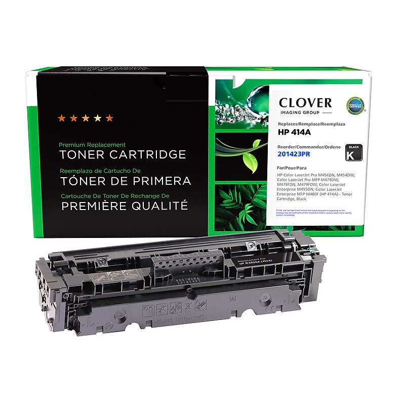 CIG Remanufactured Black Standard Yield Toner Cartridge Replacement for HP 414A (W2020A) image 1