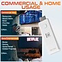 Delton D5 1080p Wireless HDMI Screen Mirroring Display Adapter, 98 ft Range, White (DVAD5WH)~#|#~CD4251D7-126A-4FF7-88B643DFEFDC57A5_sc7