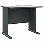 Bush Business Furniture Cubix 36"W Desk, Slate/White Spectrum (WC8436A)~#|#~CD427393-D6C7-4A4E-9E47A516AFD15BA9_sc7