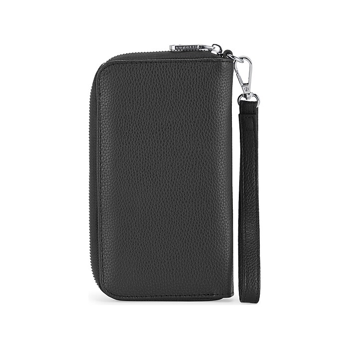 Bugatti Vegan Leather Wallet, Black (LWL2683BU-BLACK) | Staples
