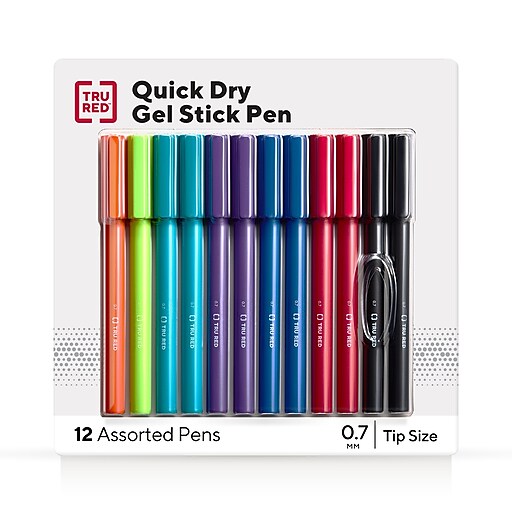 Petite Point Gel Pens (Set of 12 - Sapori Stationery