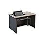VersaDesk Enclosed Revolution 48"W Computer Desk, Grey/Black~#|#~CD493987-C7D9-485F-9CAB786CAC2B396D_sc7