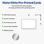 Avery Silver Border Matte Blank Card, White, 20/Pack (S00-F3H)~#|#~CD4BD9D8-9289-470A-82781E0316795882_sc7