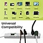 GoGreen Power 15' Surge Protector, 6 Outlets, White (GG-16315-15)~#|#~CD4DD673-E4D3-4061-8378464568D5B418_sc7