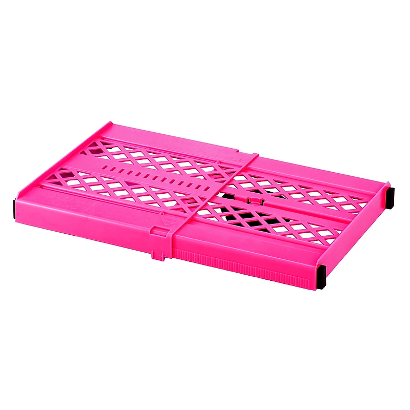 Lockermate Adjust-A-Shelf 10.13" ABS Locker Shelf, Pink, Each (05022) image 1