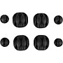 Vivitar Cable Organizers, Black, 8/Pack (QUB3200BLKT3524)~#|#~CD504E7C-0BE3-425B-B18BE797C5CDC91D_sc7