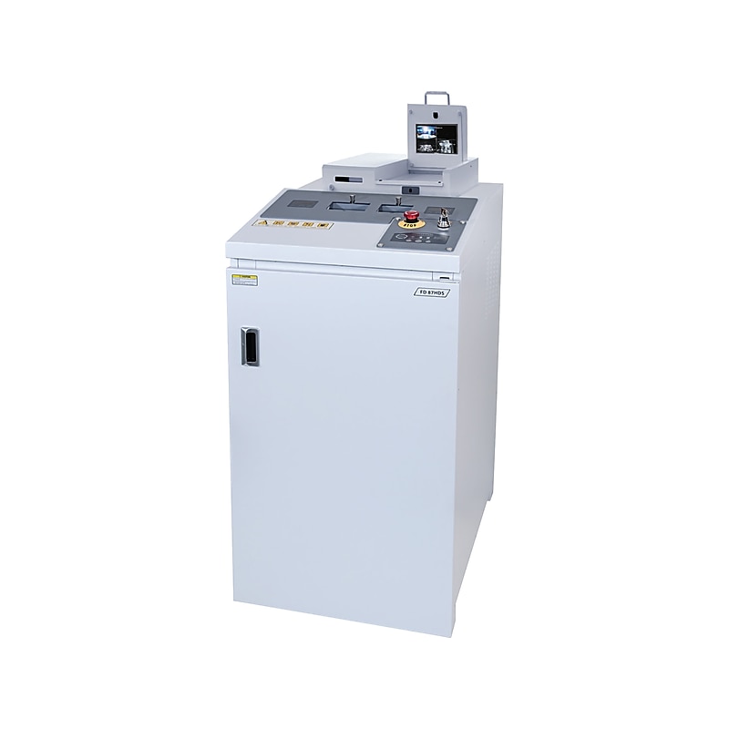 Formax OnSite HDD/SSD Hard Drive Shredder with Recording System (FD87HDS-R) image 1