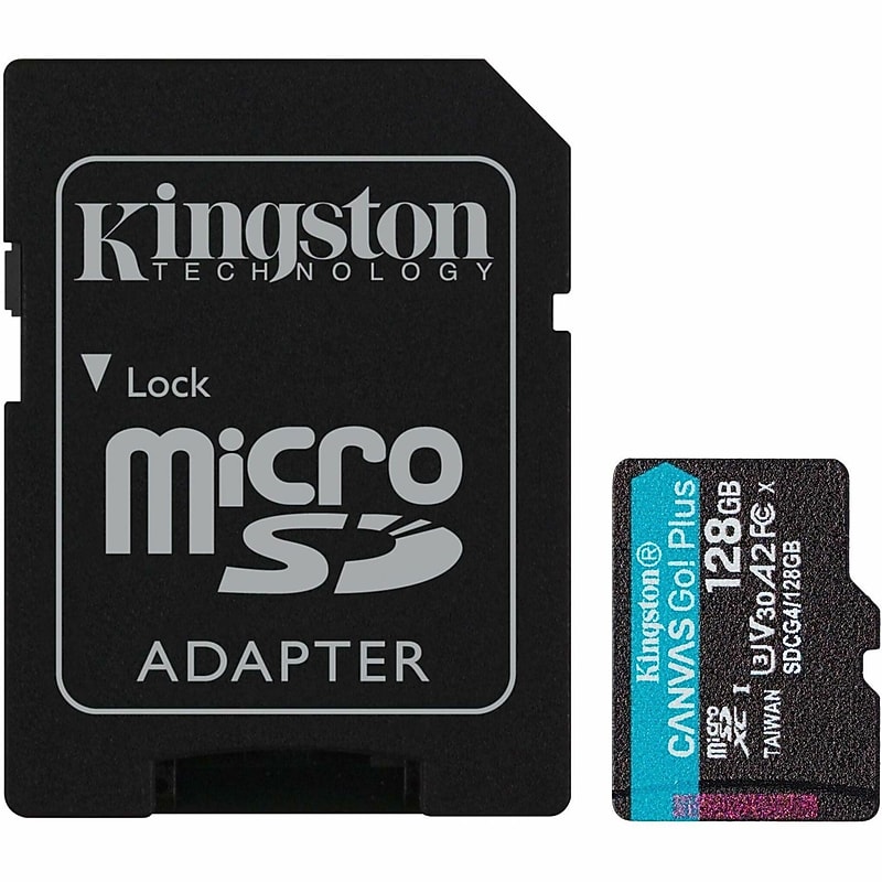 Kingston Canvas Go Plus microSDXC Card 128GB image 1