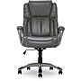 Serta Garret Ergonomic Bonded Leather Swivel Executive Chair, Harvard Gray (CHR200113)~#|#~CD5675A6-4C91-4780-92B32969768798AB_sc7