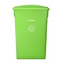 Alpine Industries Polypropylene Recycling Bin, 23 Gallon, Lime Green , 3/Pack (ALP4778-4-LGRN-3)~#|#~CD613918-40AF-459D-BF67F2FB55439C05_sc7