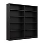 Bush Furniture Universal 72"H 5-Shelf Bookcase with Adjustable Shelves, Classic Black, 2/Set (UB003BL)~#|#~CD634AC4-F628-485A-B5CE1F5FADA19E69_sc7