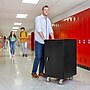 Luxor Lockable 30-Unit USB-C Secure Charging Cart, Black Powder-Coated Steel (CHMC002)~#|#~CD67F979-DE85-4793-ADB4808384D8CD68_sc7