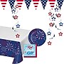 Creative Converting Patriotic Party Tableware and Decor Kit, Serves 8 (DTC8655E4A)~#|#~CD6A0D68-1457-4B53-9C103148512B3B32_sc7