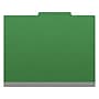 Medical Arts Press Pressboard Classification Folder, 1-Divider, 2" Expansion, Letter Size, Moss Green, 10/Box ~#|#~CD6EF1D0-8566-4B12-B3F74A2132A773DA_sc7