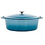 MegaChef Cast Iron 7 Quart Casserole, Light Blue (937112880M)~#|#~CD6FA7DB-6B8F-49A6-A30C4A3D5241E9B9_sc7