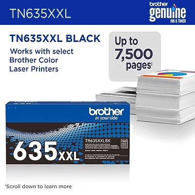 Brother TN635XXL Super High Yield Black Toner Cartridge (TN635XXLBK) Sansujyuku sansujyuku.com
