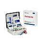 First Aid Only Metal First Aid Kit, ANSI 2021 Class A, 50 People, 184 Pieces (91328)~#|#~CD7276D8-8B97-4181-BBD5EBC4ABBFC3A4_sc7